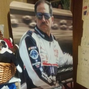 Life size Dale Earnhart Sr, / Hershey Sponser